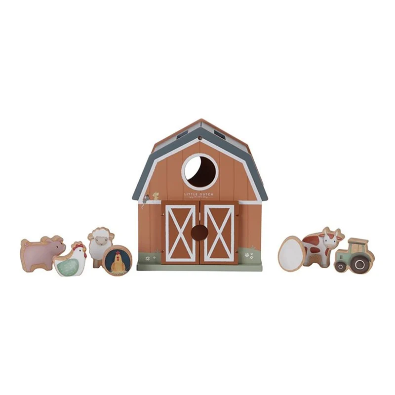 Encaja las formas Little Farm · Little Dutch