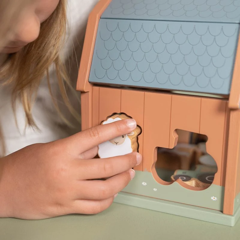 Encaja las formas Little Farm · Little Dutch