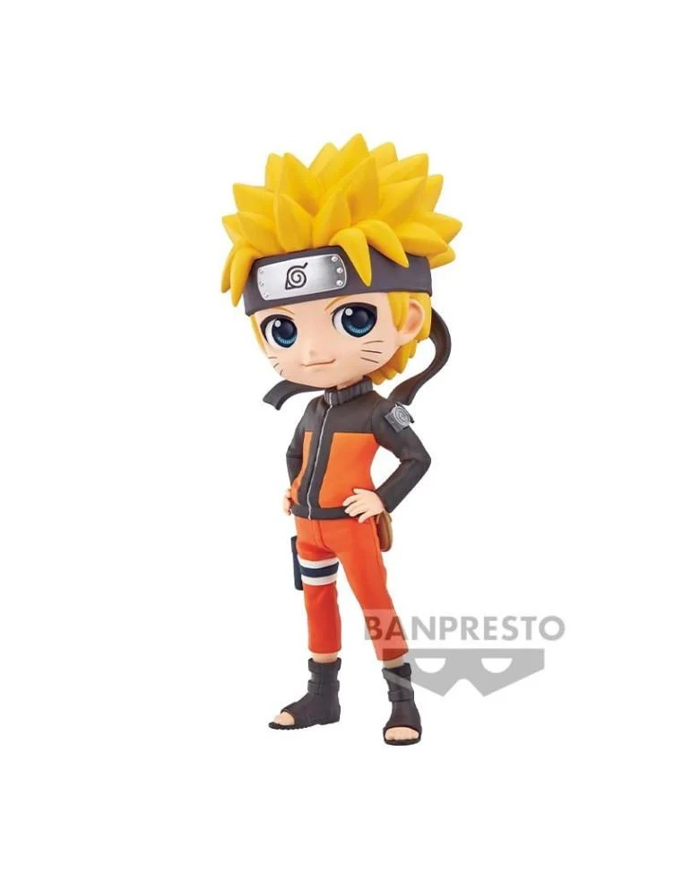 Figura Naruto Uzumaki Ver.A - Naruto Shippuden Q Posket 14cm