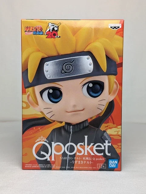 Figura Naruto Uzumaki Ver.A - Naruto Shippuden Q Posket 14cm