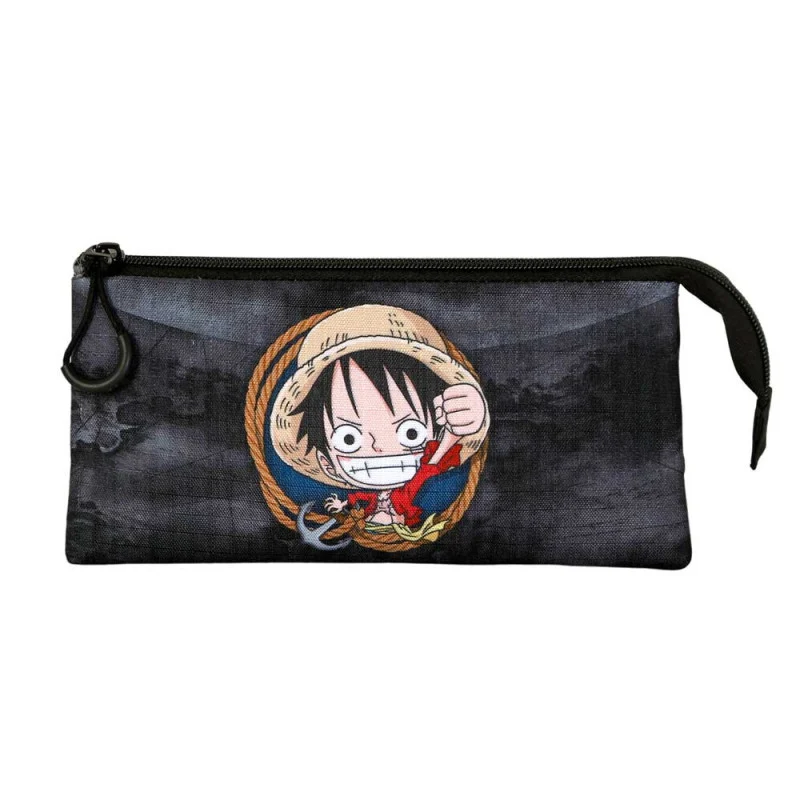 Estuche Triple Luffy - One Piece