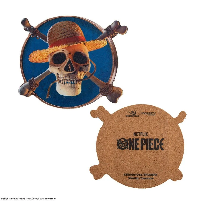 Set 4 Posavasos One Piece Ver.1