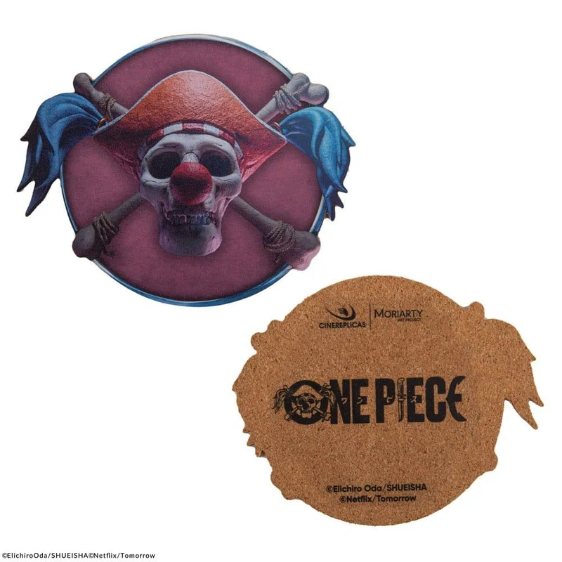 Set 4 Posavasos One Piece Ver.1