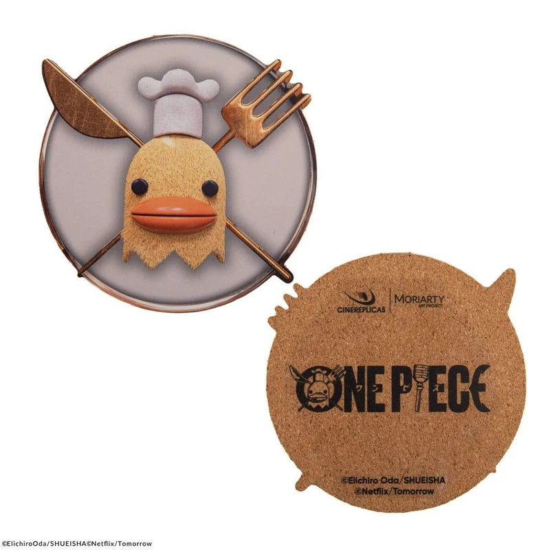 Set 4 Posavasos One Piece Ver.2