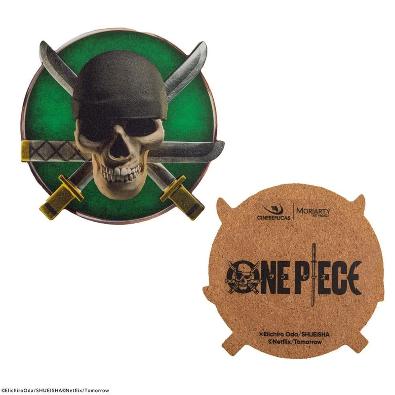 Set 4 Posavasos One Piece Ver.2