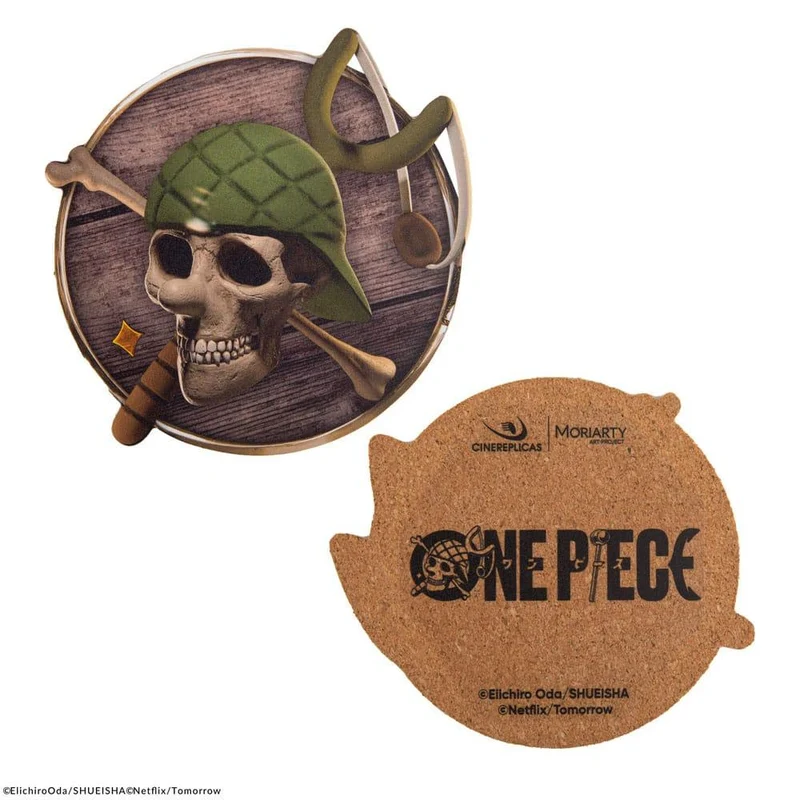 Set 4 Posavasos One Piece Ver.2