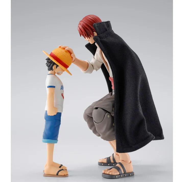 Figuras Articuladas Shanks y Luffy Niño - One Piece SH Figuarts