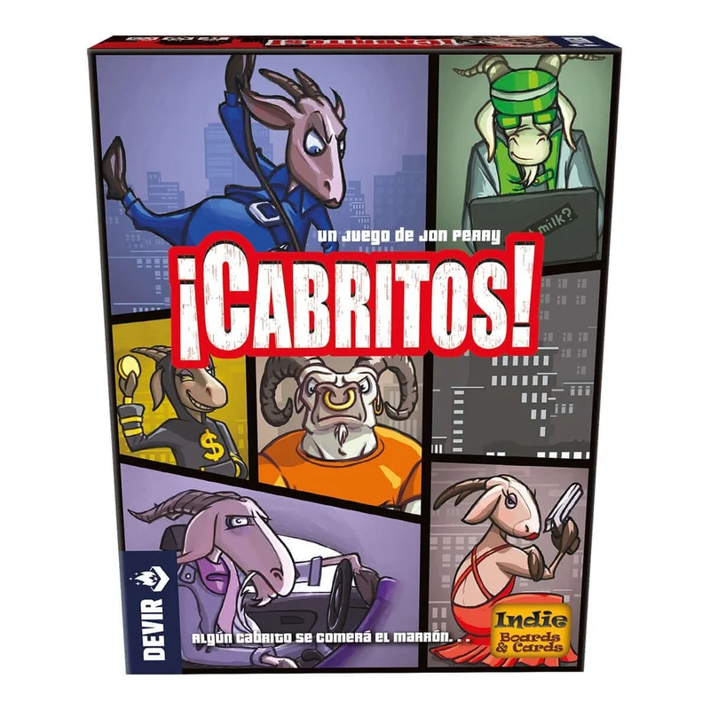 ¡ Cabritos ! - Juego de mesa - Devir - 3-6 jugadores - 14+ años - 30 min