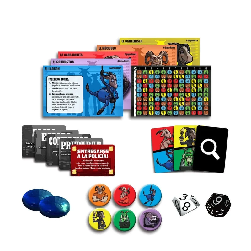 ¡ Cabritos ! - Juego de mesa - Devir - 3-6 jugadores - 14+ años - 30 min