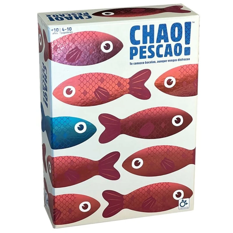 Chao Pescao - Juego de mesa - Mercurio - 4-10 jugadores - 10+ años - 20-30 min