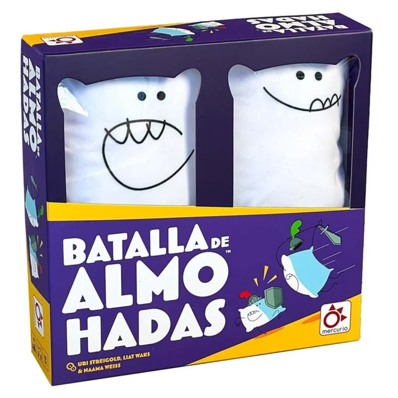 Batalla de Almohadas - Juego de mesa - Mercurio - 3-6 jugadores - 7+ años - 15 min