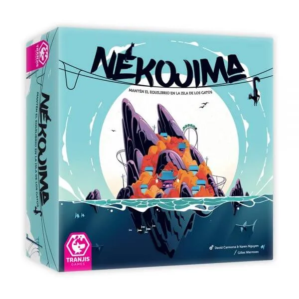 Nekojima - Juego de mesa - Tranjis - 1-5 jugadores - 7+ años - 15-30 min