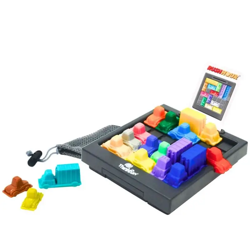 Rush Hour (Nueva edición 2024 ) - Juego de mesa - Thinkfun - 8+ años