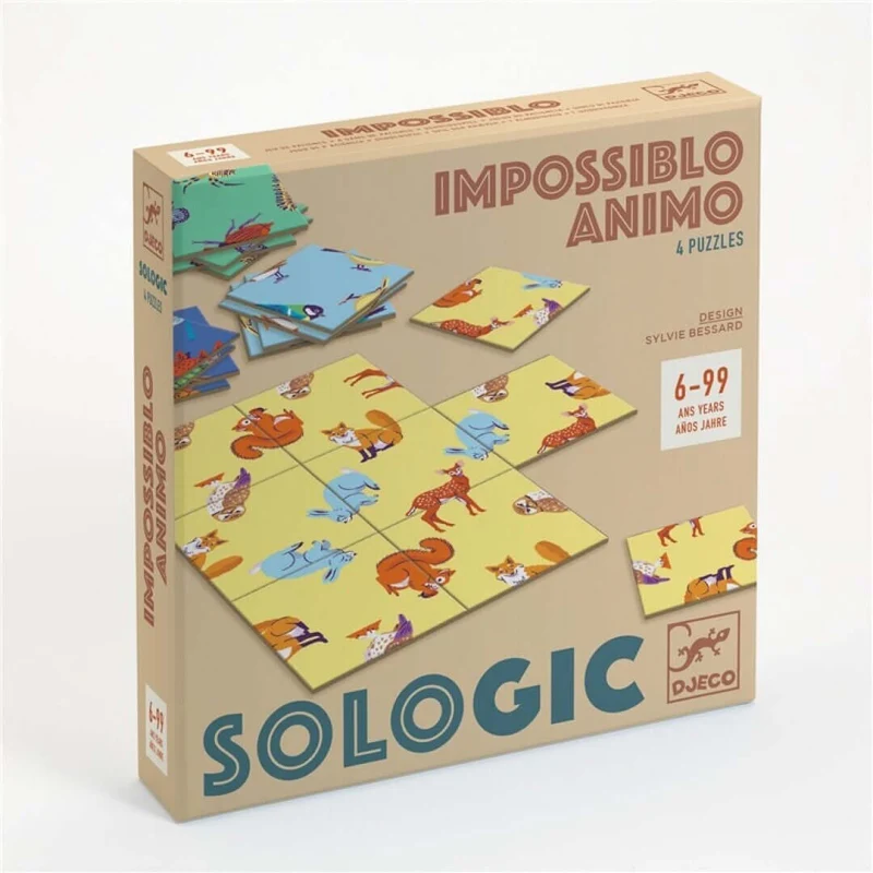 Impossible Animo - Juego de mesa - Djeco - 1 jugador - 6+ años - duración variable
