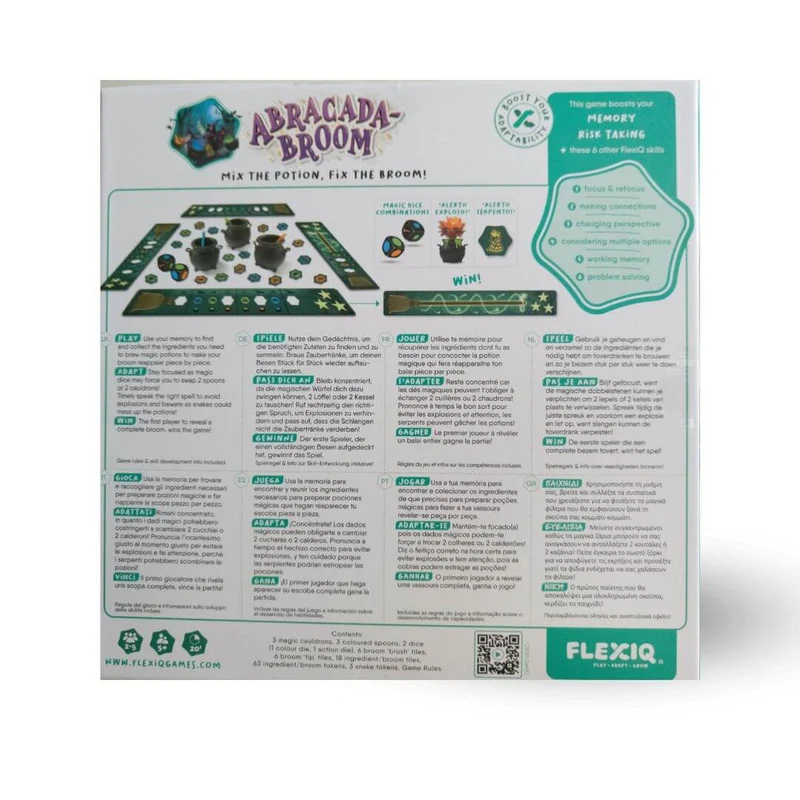 Abracada Broom - Juego de mesa - Haba - 2-5 jugadores - 5+ años - 20 min