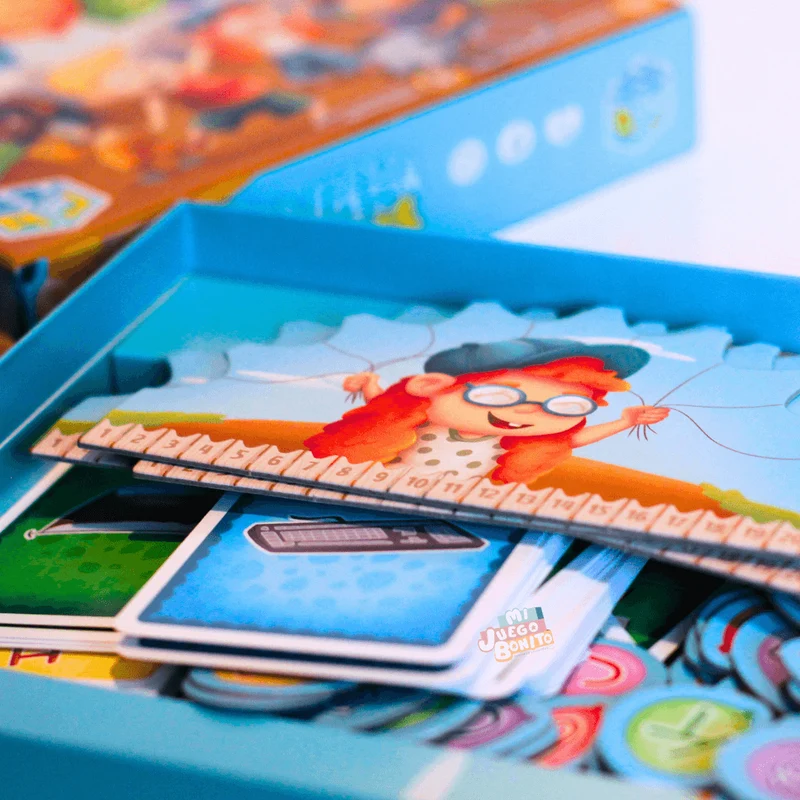La Fiesta de las Letras - Juego de mesa - Atomo - 1-4 jugadores - 5+ años - 15 min