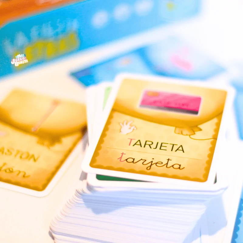 La Fiesta de las Letras - Juego de mesa - Atomo - 1-4 jugadores - 5+ años - 15 min