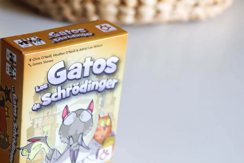 LOS GATOS DE SCHRÖDINGER - Juego de mesa - Mercurio - 2-6 jugadores - 10+ años - 20-30 min