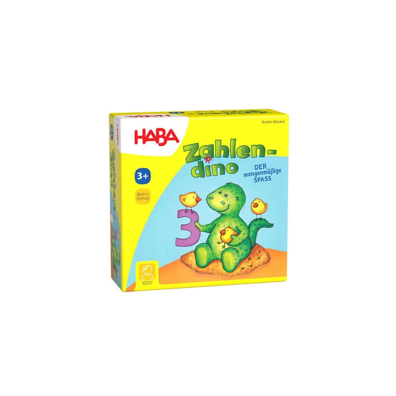 Dino de los números (Versión internacional) - Juego de mesa - Haba - 1-4 jugadores - 3+ años - 10 min