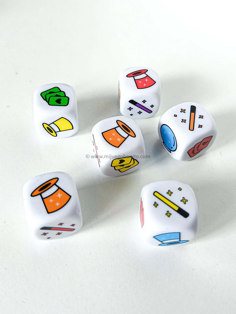DICE Magic - Juego de mesa - FALOMIR - 2-5 jugadores - 8+ años - 20 min
