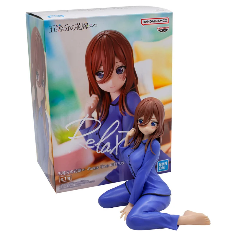 Figura Miku Nakano - The Quintessential Quintuplets Relax Time 12cm