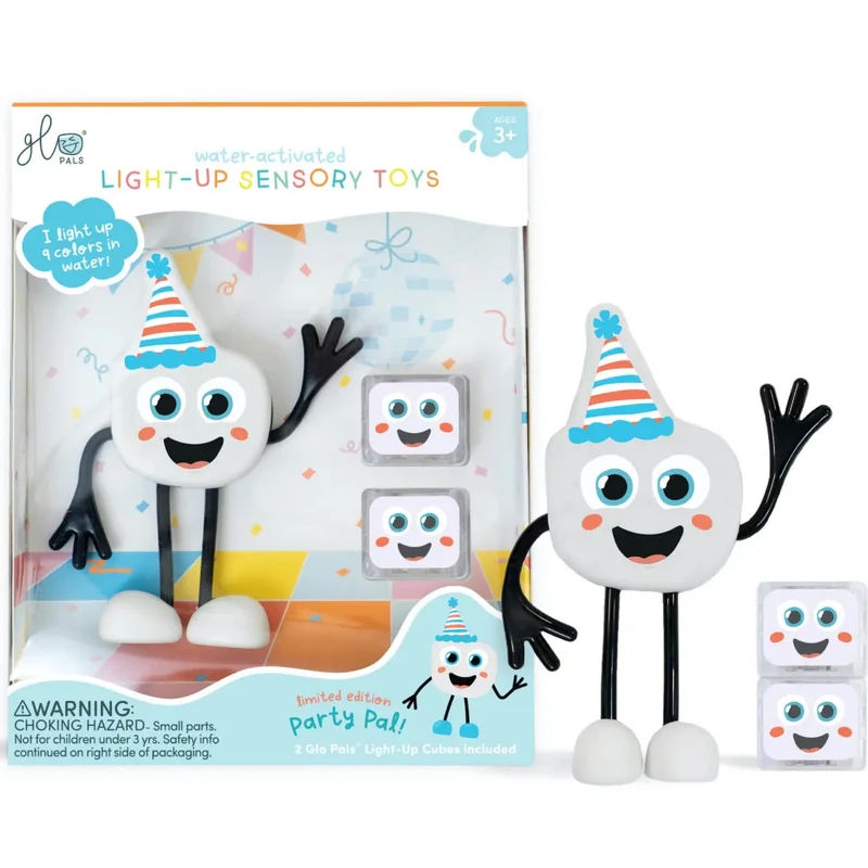 GloPals Set Personaje + 2 Cubos luz PARTY Multicolor