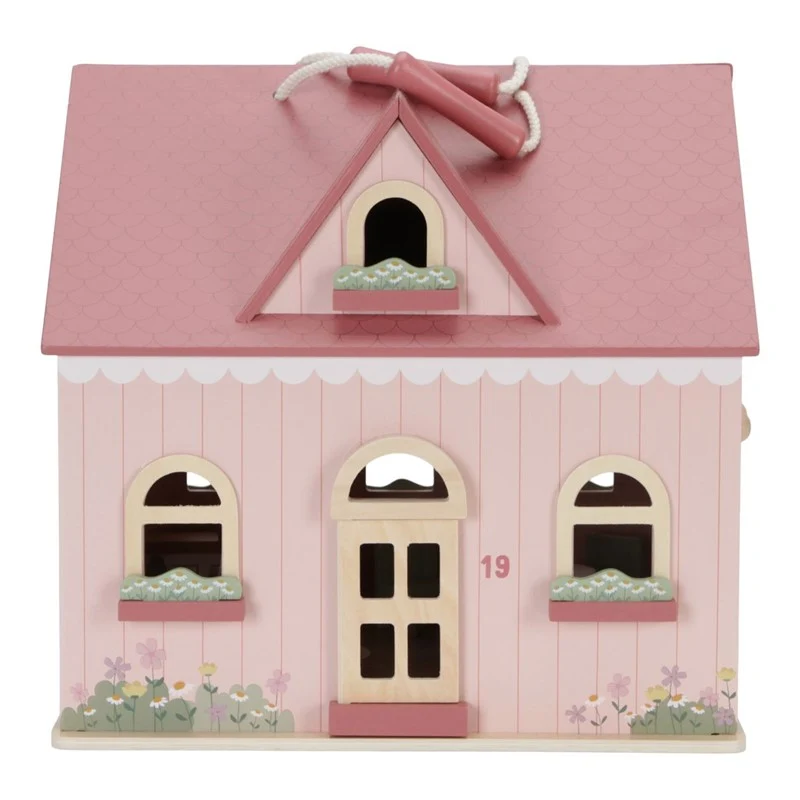 Casa de Muñecas Madera Portátil · Little Dutch