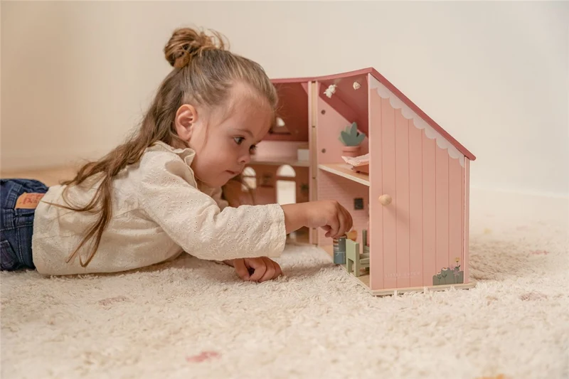 Casa de Muñecas Madera Portátil · Little Dutch