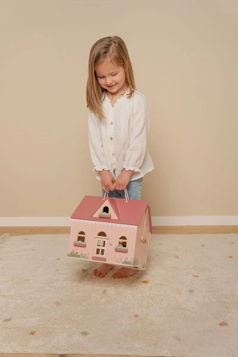 Casa de Muñecas Madera Portátil · Little Dutch