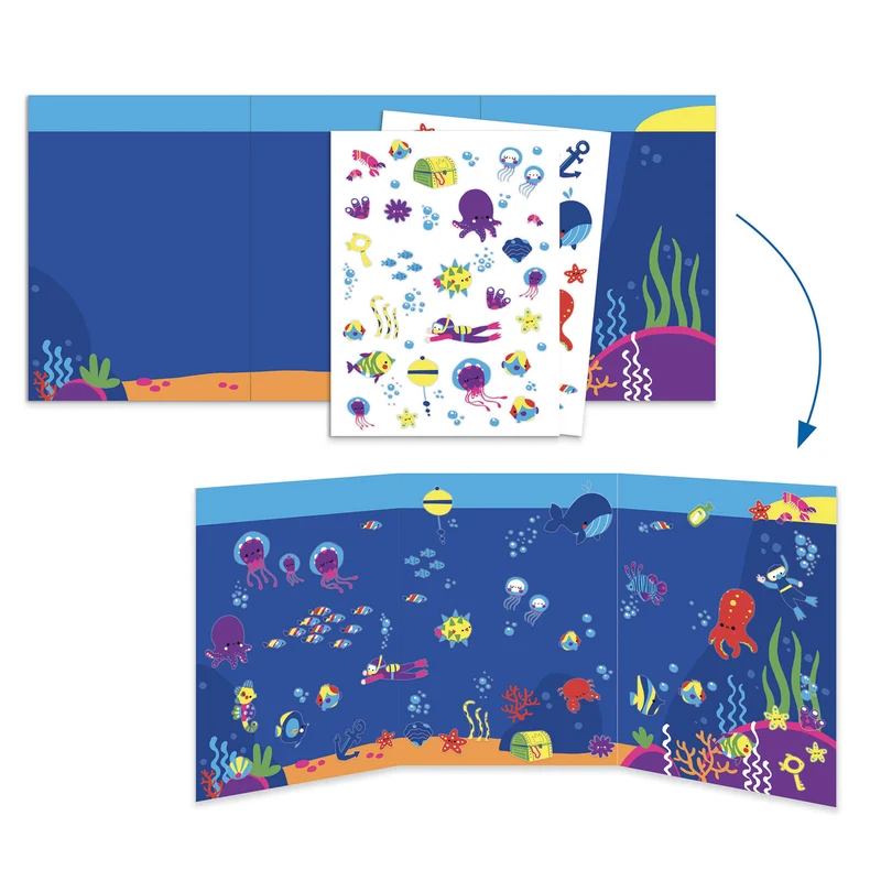 Cofre multiactividad El mar y sus maravillas · DJECO