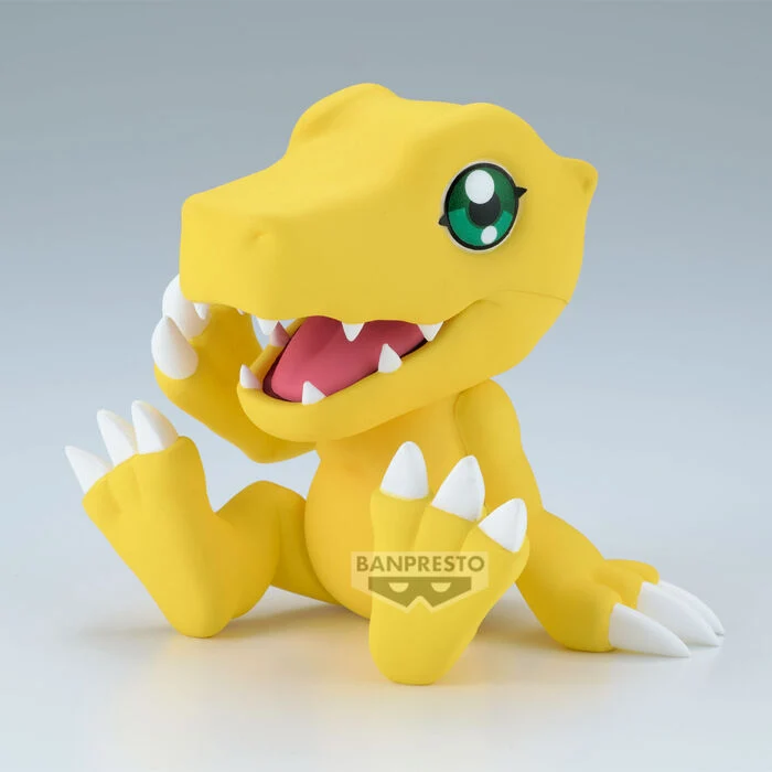Figura Agumon Vol.2 - Digimon Adventure Sofvimates 9cm