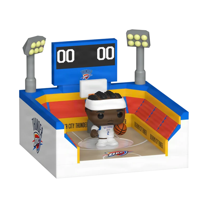 Funko Bitty Pop Town: Arena - Thunder con Shai Gilgeous Alexander