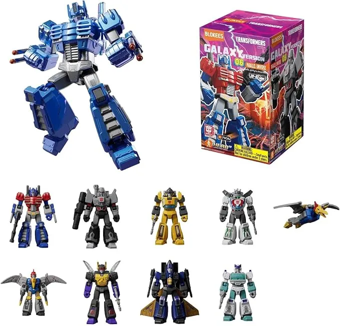 Blokees Transformers Galaxy Series: 06 Parallel Universe Unitario Sorpresa 71106