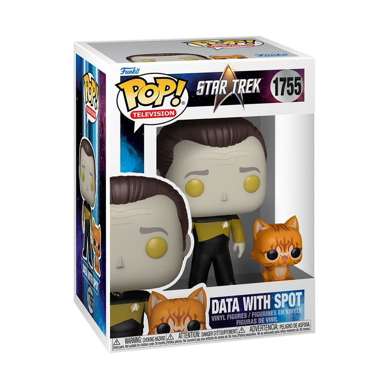 Funko Pop & Buddy: Star Trek - Data con Spot