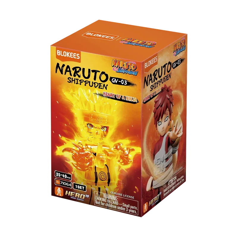 Blokees Naruto Galaxy Series: Heart of A Ninja Unitario Sorpresa GV03 71064