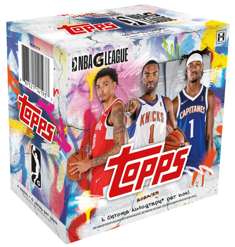 Topps NBA G League Basketball: 2024 - 25 Hobby