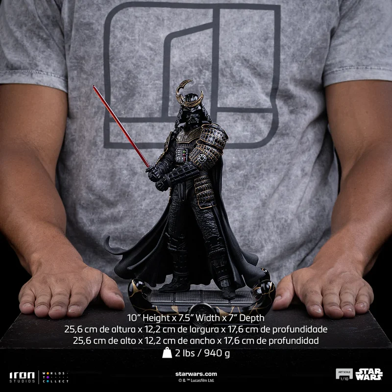 Iron Studios: Star Wars - Darth Vader Concepto Samurai Escala de Arte 1/10