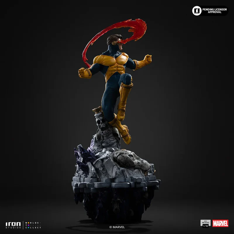 Iron Studios: Marvel X Men - Cyclops Guantelete del Infinito Diorama BDS Escala de Arte 1/10