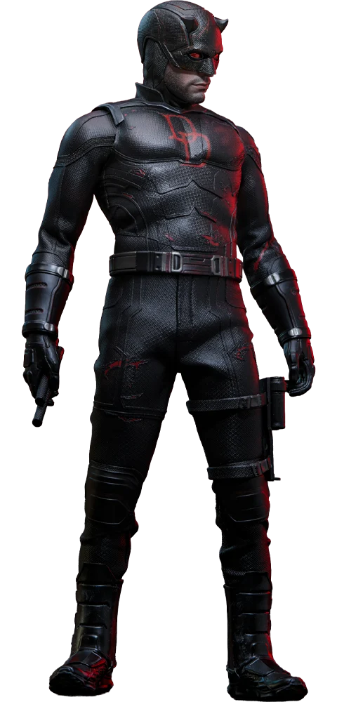 Hot Toys Television Masterpiece Series: Daredevil Born Again - Daredevil Traje Negro Escala 1/6