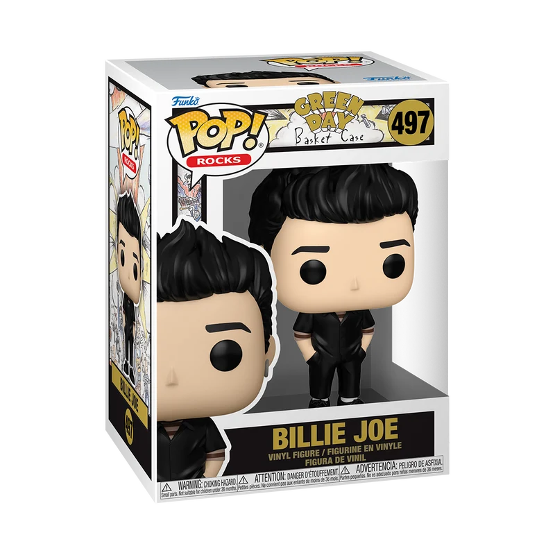 Funko Pop Rocks: Green Day - Basket Case Billie Joe