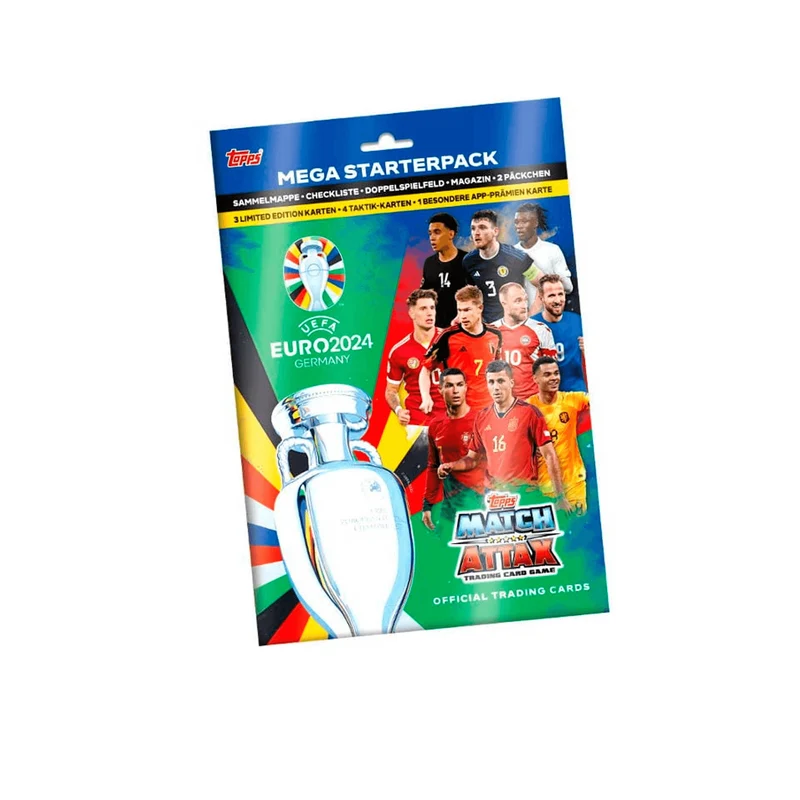 Starter Pack Cartas Match Attax Eurocopa 2024