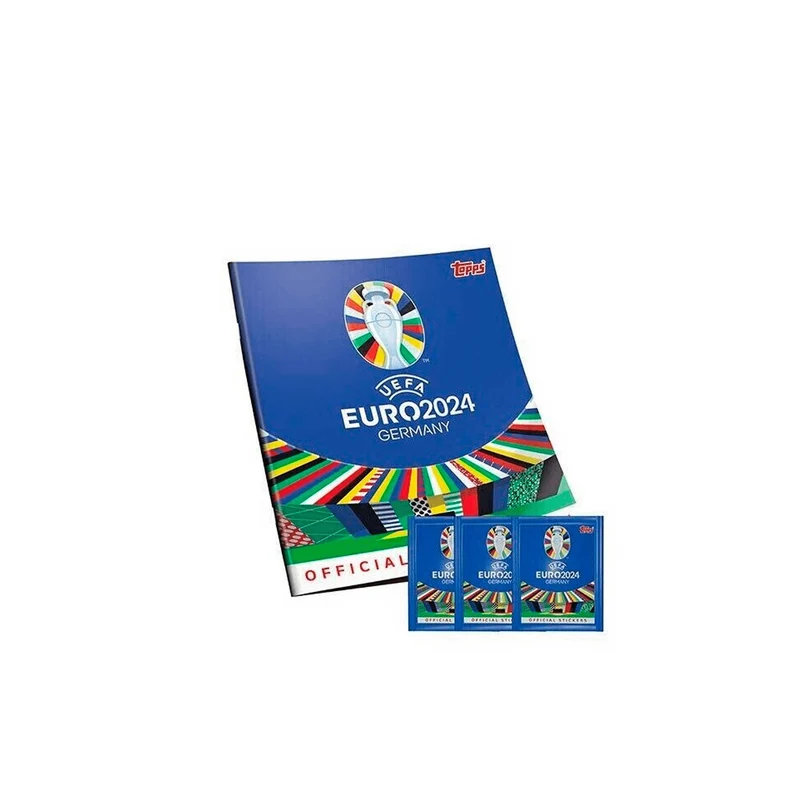 Starter Pack Cromos Eurocopa Topps UEFA Euro 2024