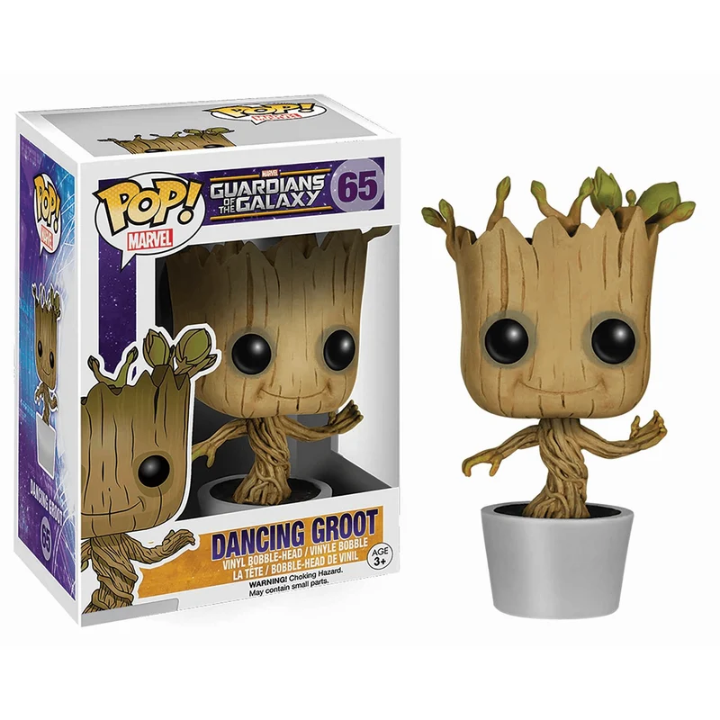 Funko POP Marvel Dancing Groot Guardianes de La Galaxia