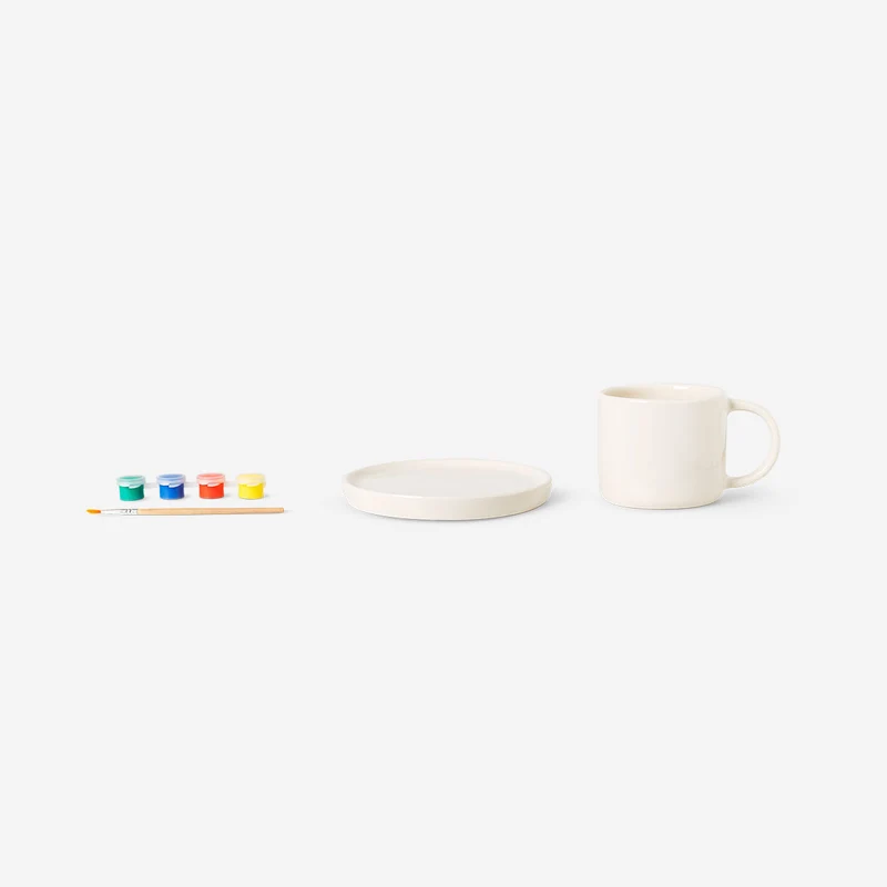 DIY mug with saucer - 280 ml