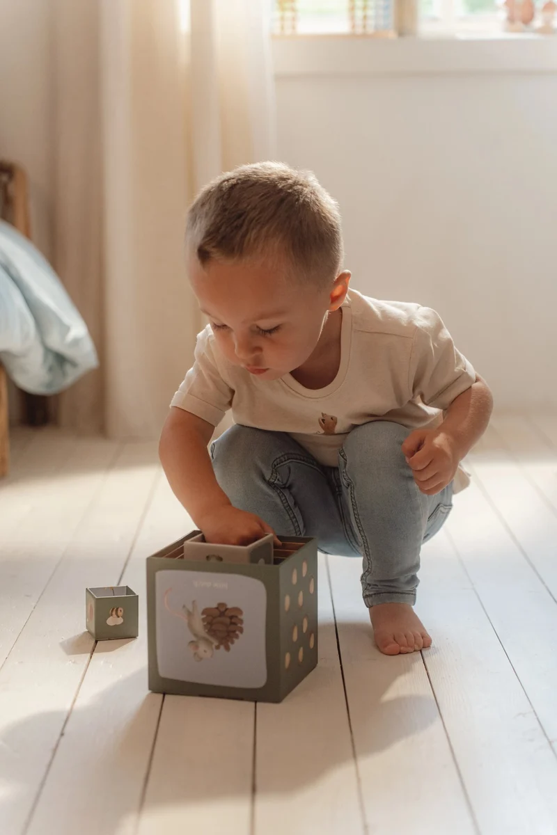 Bloques apilables Forest Friends · Little Dutch