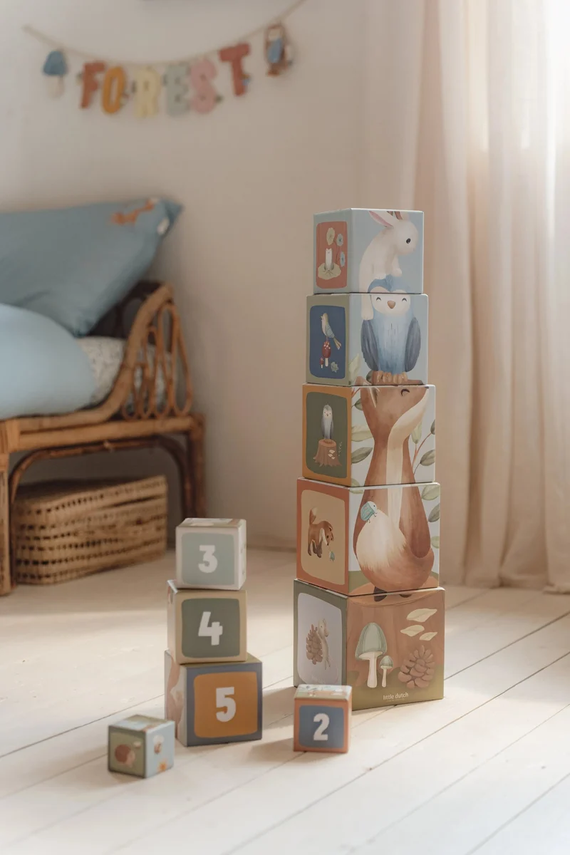 Bloques apilables Forest Friends · Little Dutch