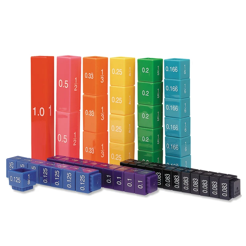 Torre de fracciones Cubos de equivalencia · Learning Resources