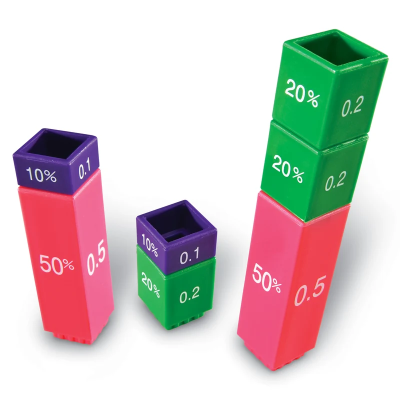Torre de fracciones Cubos de equivalencia · Learning Resources