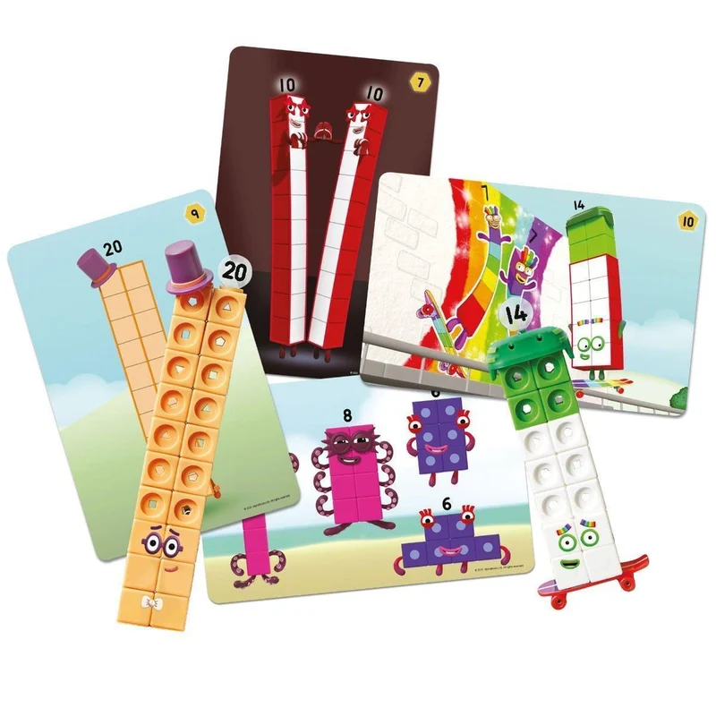 Juego mathlink cubes numberblocks 11-20 activity set · Learning Resources