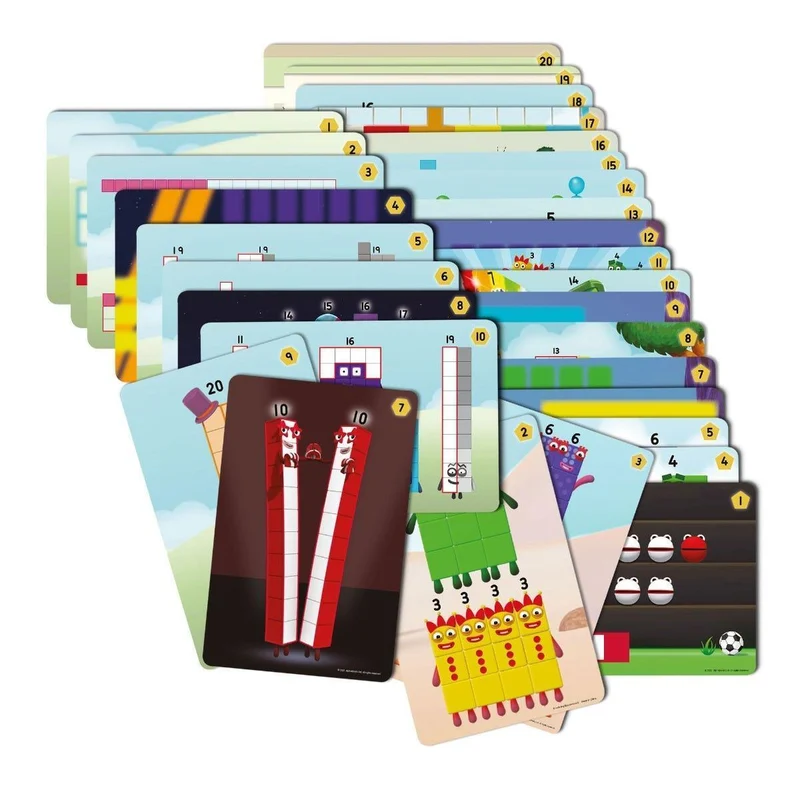 Juego mathlink cubes numberblocks 11-20 activity set · Learning Resources